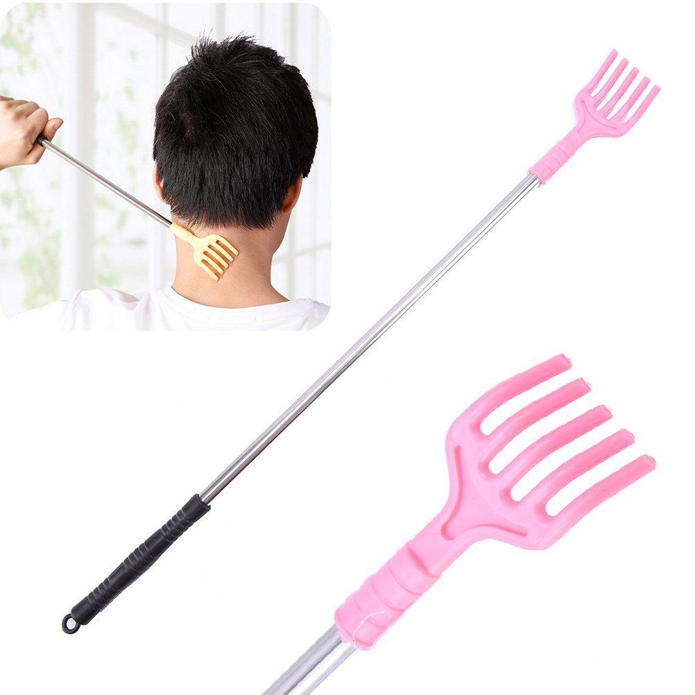 Extendable back scratcher for easy reach. Extendable back scratcher for easy reach.